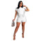 Tassel vest two-piece summer shorts set, cross-border exclusive sleeveless sexy  6COLORS