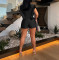 Tassel vest two-piece summer shorts set, cross-border exclusive sleeveless sexy  6COLORS