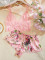 Fun lingerie set with lace perspective seductive bra and shorts two-piece set