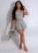 Women's summer CVC cotton suspender double-layer folding casual set