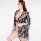 New swimsuit ultra-thin mesh irregular beach skirt