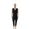 Fashionable loose V-neck sleeveless spring/summer loose jumpsuit