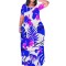Fashionable printed women's long skirt dress