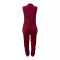 Fashionable loose V-neck sleeveless spring/summer loose jumpsuit