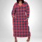 Fashion printed women's oversized dress