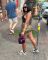 Camouflage workwear shorts