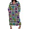 Fashion printed women's oversized dress
