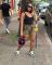 Camouflage workwear shorts