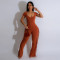 Fashion women's clothing available in multiple colors, short sleeved jumpsuit length