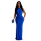 Women's One Shoulder Evening Dress Slim Fit Dress