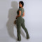 Fashion women's clothing available in multiple colors, short sleeved jumpsuit length