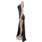 fashion women's fashion sexy hot diamond dress long