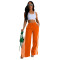 Fashionable women's single pants, solid color sports pants, multiple colors
