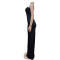 Fashion women's solid color fashion pants jumpsuit