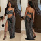 fashion women's fashion hot diamond perspective dress length