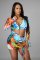 Fashionable, sexy, and personalized printed four piece set