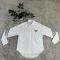 Summer New Embroidery Style Solid Color Long sleeved Simple Casual Shirt