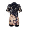 Popular fashion, personalized positioning, printed short sleeved set