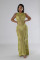 Fashionable Sunscreen Cover up Beach Long Dress Knitted Dress