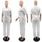 Fashion trend embroidery+embossed short sleeved pants set