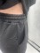 Trendy embossed+pocket short sleeved pants set in stock