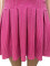 Elastic twisted fabric hanging neck, backless sexy pleated dress