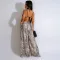 Sexy camisole strap loose and shy jumpsuit women's new long pants