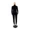 New Velvet Fabric Casual Style Set Splicing and Splicing Two Piece Set