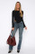 Long sleeved T-shirt Spring and Autumn Solid Color Slim Fit Round Neck Pullover T-shirt Women's Street Wear Bottom Top