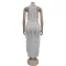 Women's temperament perspective mesh dress new