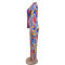 Fashionable women's pants, printed fashionable casual set