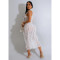 Women's temperament perspective mesh dress new