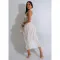 Women's temperament perspective mesh dress new