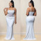 Fashionable women's clothing hot diamond mesh dress long skirt new