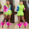 Women's European and American sexy suit printed jacket