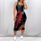 Leisure animal print temperament summer dress for women