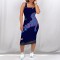 Leisure animal print temperament summer dress for women