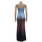 Women's printed sleeveless long dress new
