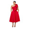 Fashion Women's Solid Color Sexy Dress New  （NOT BELT)