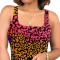 Leisure animal print temperament summer dress for women