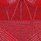 Hot Diamond Perspective Splice Wrap Hip Elastic Sling Dress