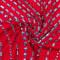 Hot Diamond Perspective Splice Wrap Hip Elastic Sling Dress