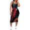 Leisure animal print temperament summer dress for women