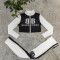 Summer and autumn trendy temperament women's casual fashion sports two-piece set