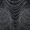 Fashionable women's clothing hot diamond mesh dress long skirt new