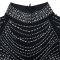 Fashionable women's clothing hot diamond mesh dress long skirt new