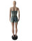 Hot selling nostalgic elastic shorts set