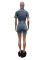 Hot selling elastic slim fit short sleeved jumpsuit