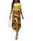 Sexy and fashionable one line neck off shoulder women's dress