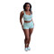 Sleeveless vest and shorts two-piece set